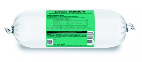 Barfmenu natuurlijk 1kg nieuw 2014