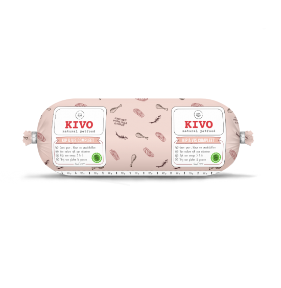 Kip  vis compleet 1000 gram