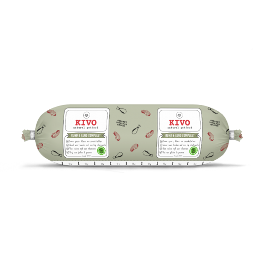 Rund  eend compleet 500 gram