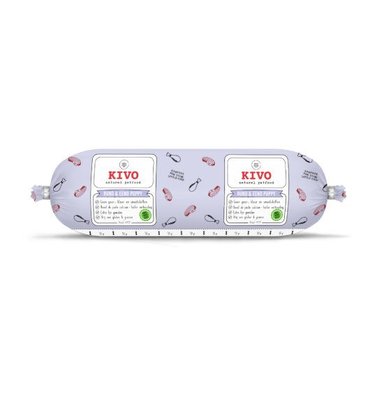 Rund  eend puppy compleet 500 gram